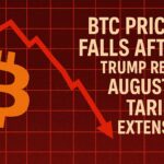BTC Price Falls After Trump Rejects August 1 Tariff Extension