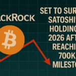 BlackRock Set to Surpass Satoshi's BTC Holdings in 2026 After Reaching 700K Milestone