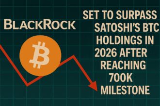 BlackRock Set to Surpass Satoshi's BTC Holdings in 2026 After Reaching 700K Milestone