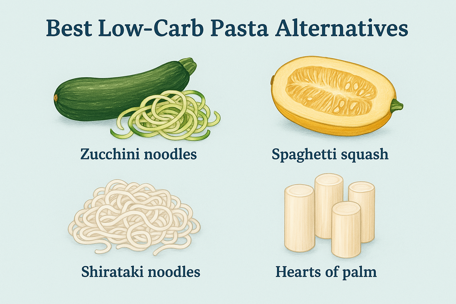 10 Best Low-Carb Pasta Alternatives for Healthy Eating