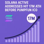 Solana Active Addresses Hit 17M ATH Before PumpFun ICO