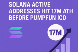 Solana Active Addresses Hit 17M ATH Before PumpFun ICO