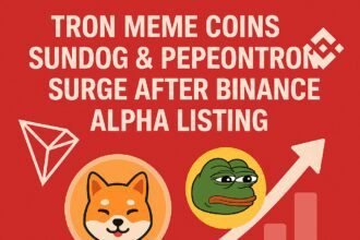 Tron Meme Coins SUNDOG & PePeonTron Surge After Binance Alpha Listing