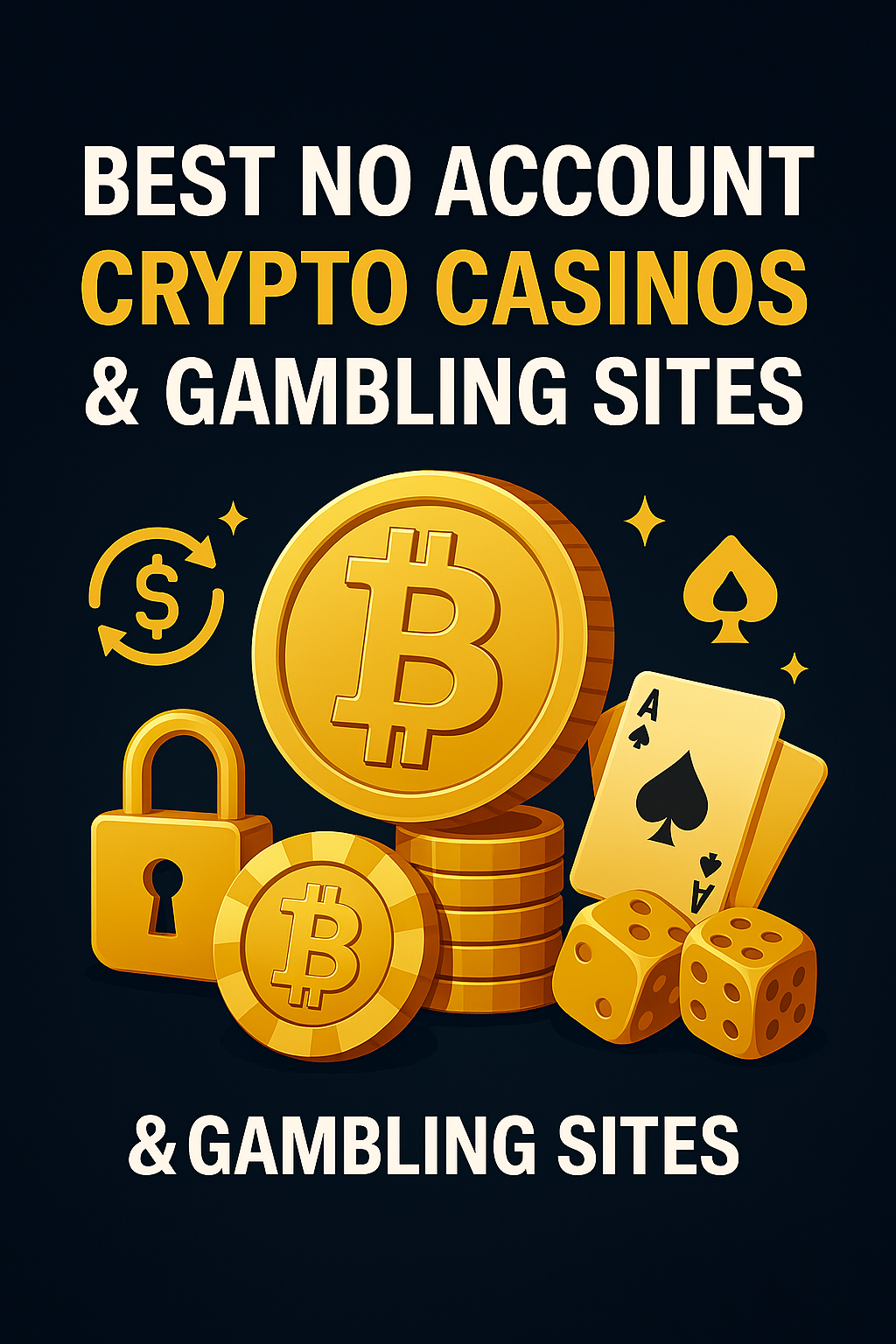 10 Best No Account Crypto Casinos & Gambling Sites