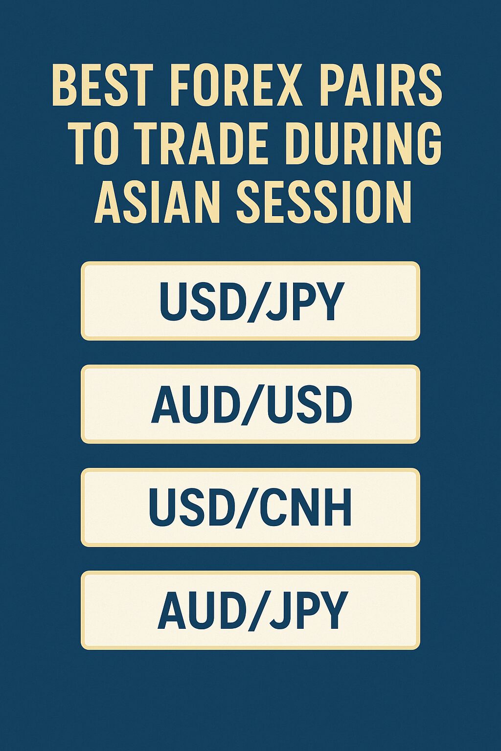 10 Best Forex Pairs to Trade During Asian Session
