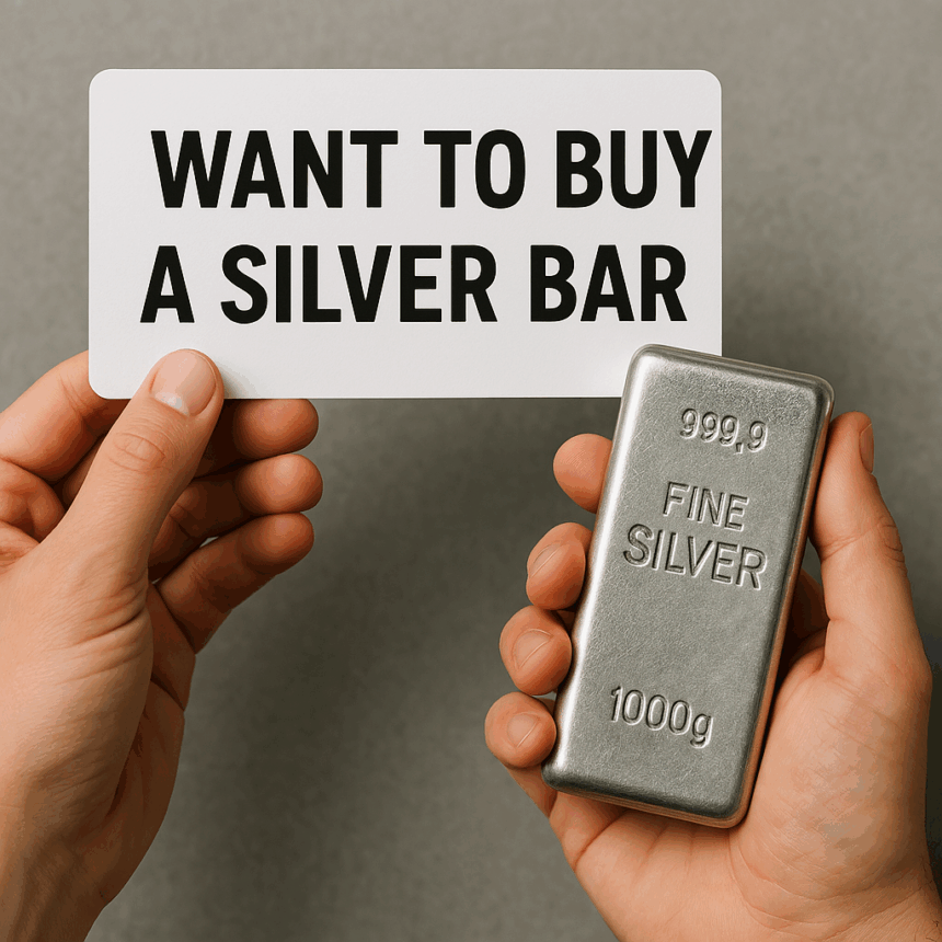 Want to Buy a Silver Bar? – Trusted & Secure Purchase