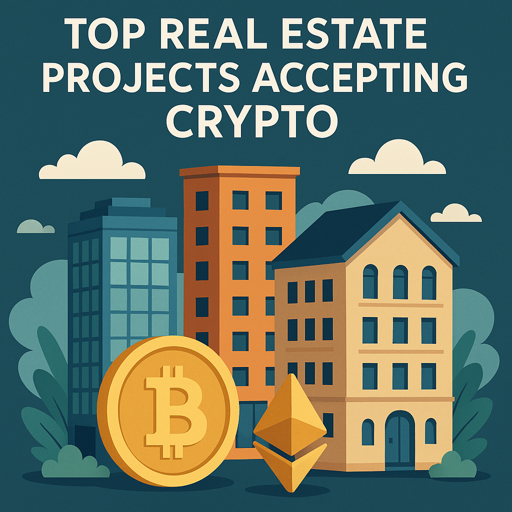 “Top Real Estate Projects Accepting Crypto in 2025”