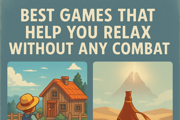 9 Best Games That Help You Relax Without Any Combat
