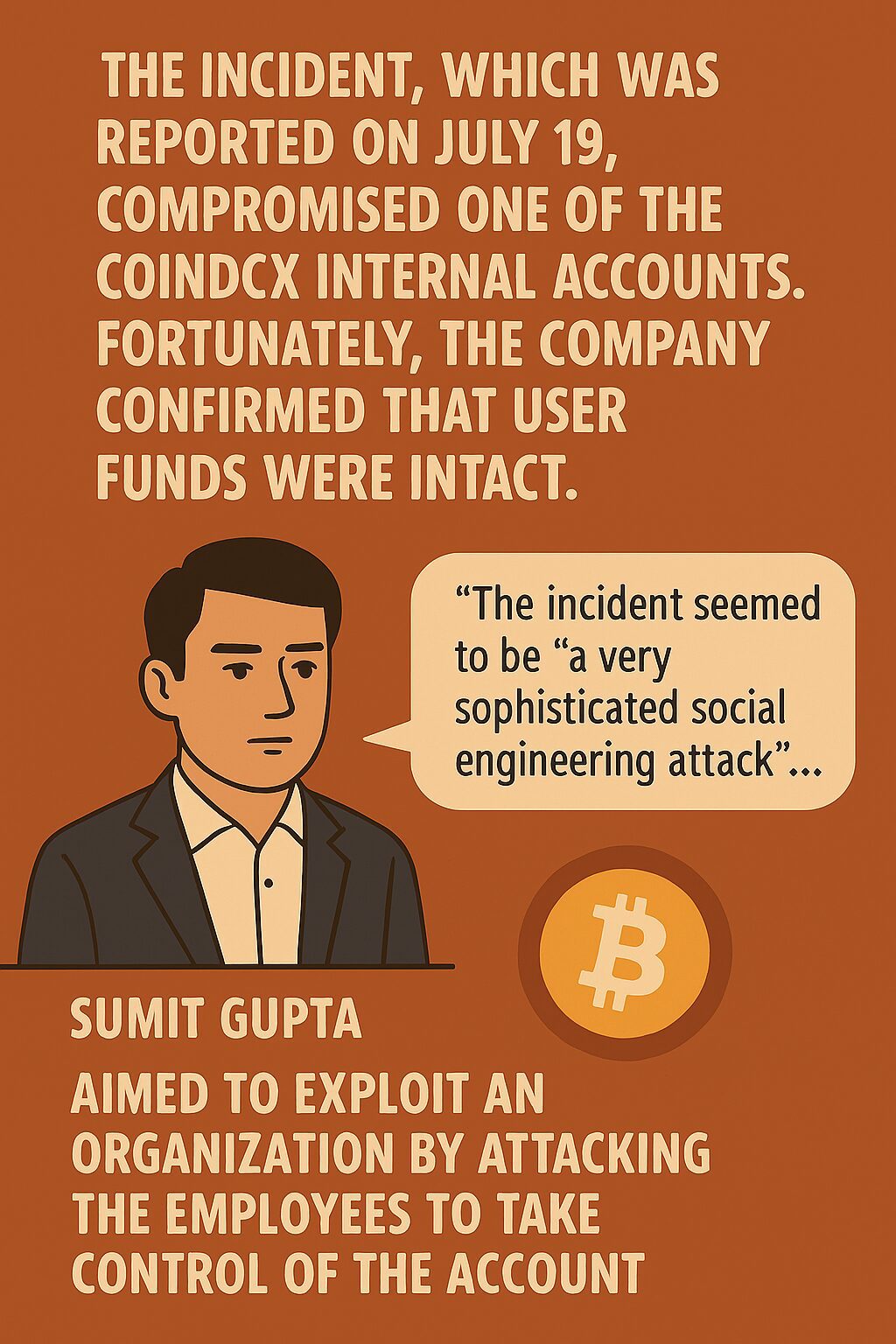 With respect to the $44 million CoinDCX crypto hack, the Indian police have made one of the most important clues by arresting the 30-year-old employee of the company,