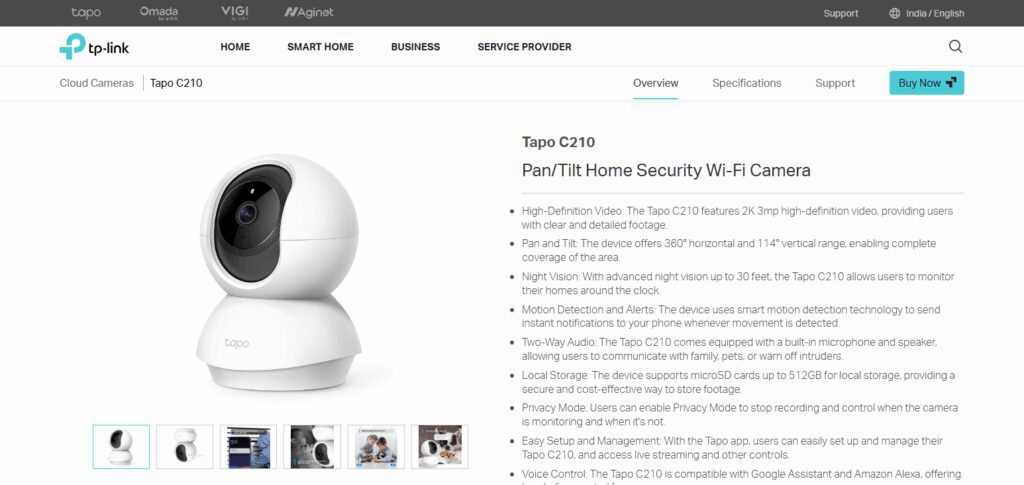 TP-Link Tapo C210