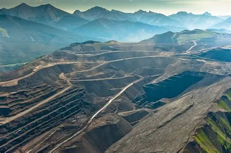 Mining in Mountain Biomes