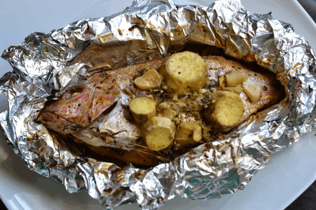 Wrapped in Foil & Grilled