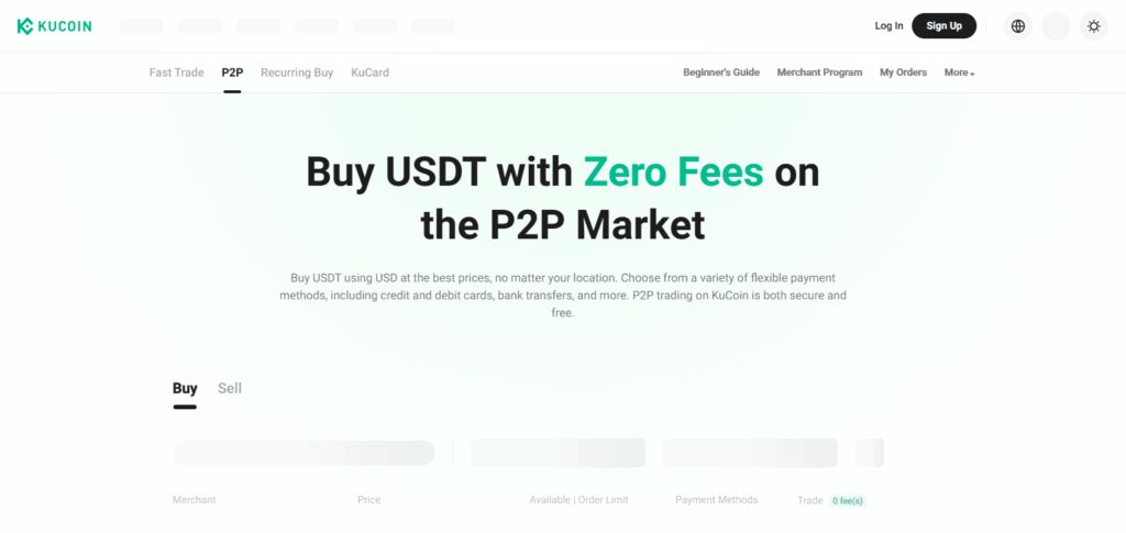 KuCoin P2P