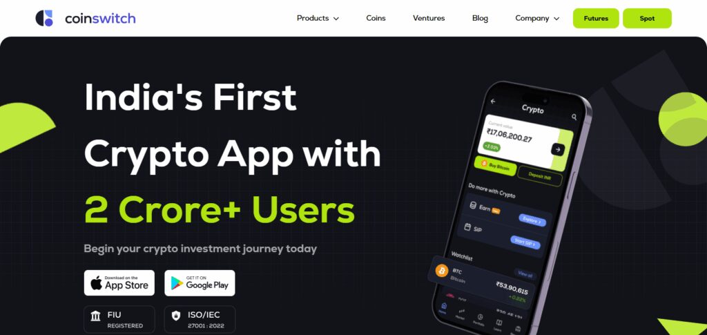 CoinSwitch Kuber