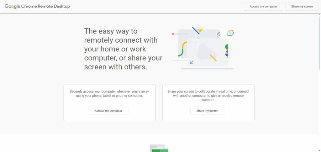Chrome Remote Desktop