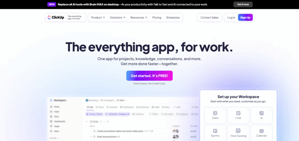 10 Best Tools For Project Management 2 ClickUp