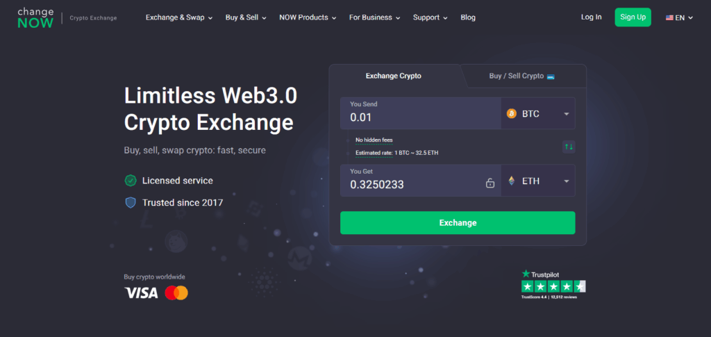 Select a No-KYC Exchange Platform