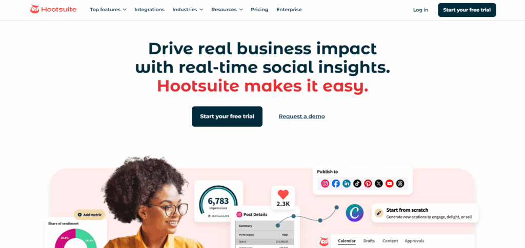 9 Best Tools for Cross-posting to Boost Your Social Media Efficiency 2 Hootsuite