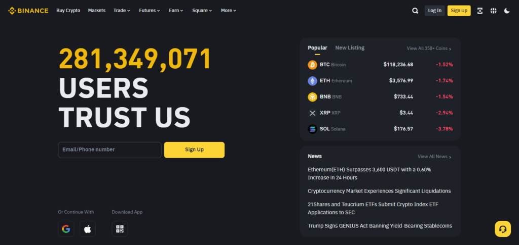 8 Best Crypto Options Trading Platforms for 2025 3 Binance