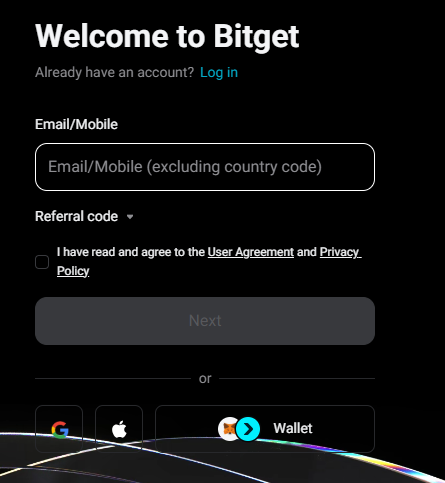 How to Earn Free RCADE Tokens by Staking BGB 4 Set Up and Confirm Your Bitget Account