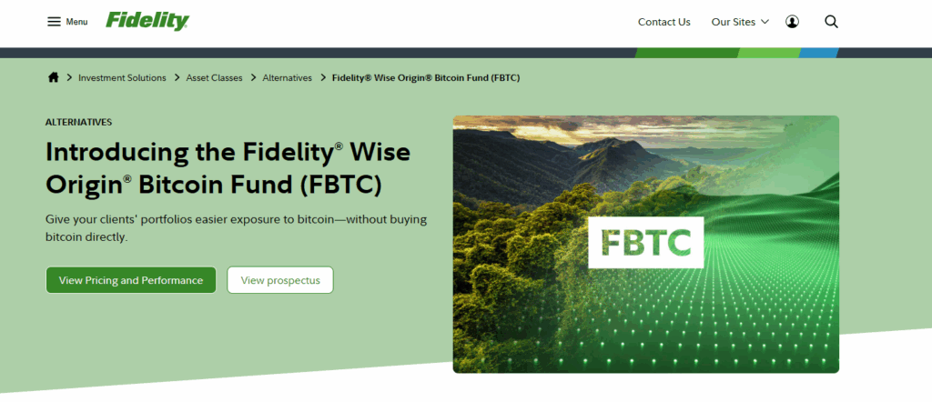 10 Best Crypto ETFs to Buy in 2025 3 Fidelity Wise Origin Bitcoin Fund (FBTC)