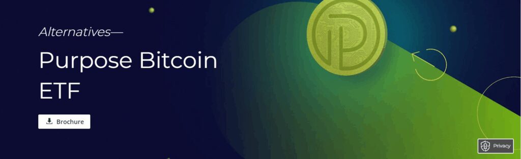 Purpose Bitcoin ETF (BTCC.TO)