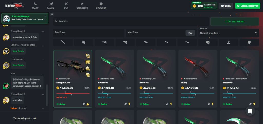 10 Best CS2 (CSGO) Plinko Sites with Minimal KYC in 2025 2 CSGORoll
