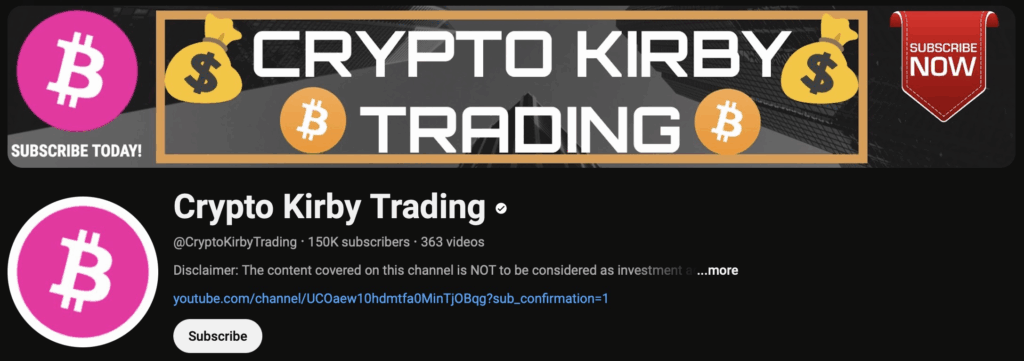 10 Biggest YouTube Crypto Influencers & Channels To Follow 6 Crypto Kirby