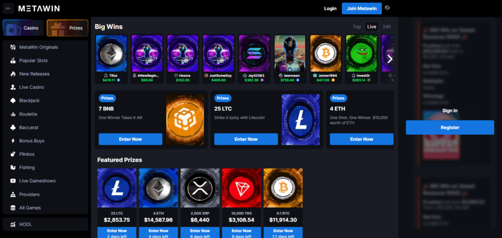 10 Best Bitcoin & Crypto Casinos & Gambling Sites Belgium 5 MetaWin