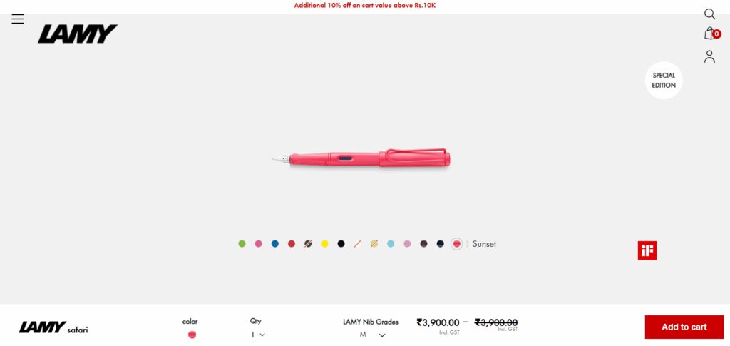 Lamy Safari Fountain Pen