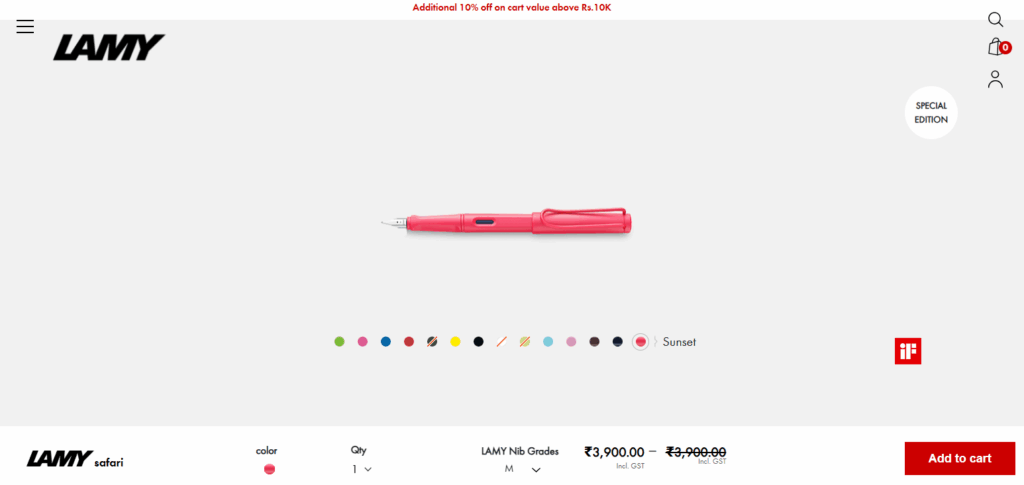 Lamy Safari Fountain Pen