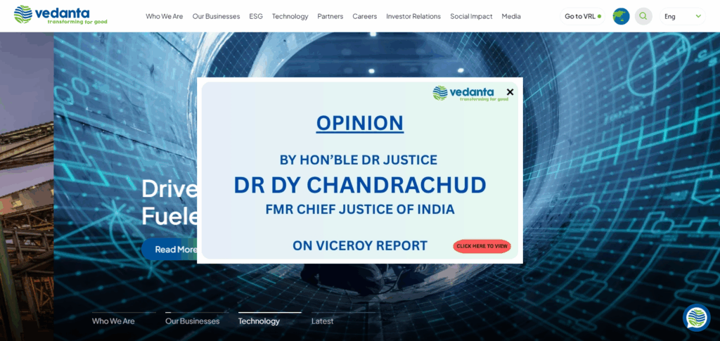 10 Top Companies with Highest Tax Paid Growth in India 4 Vedanta Limited