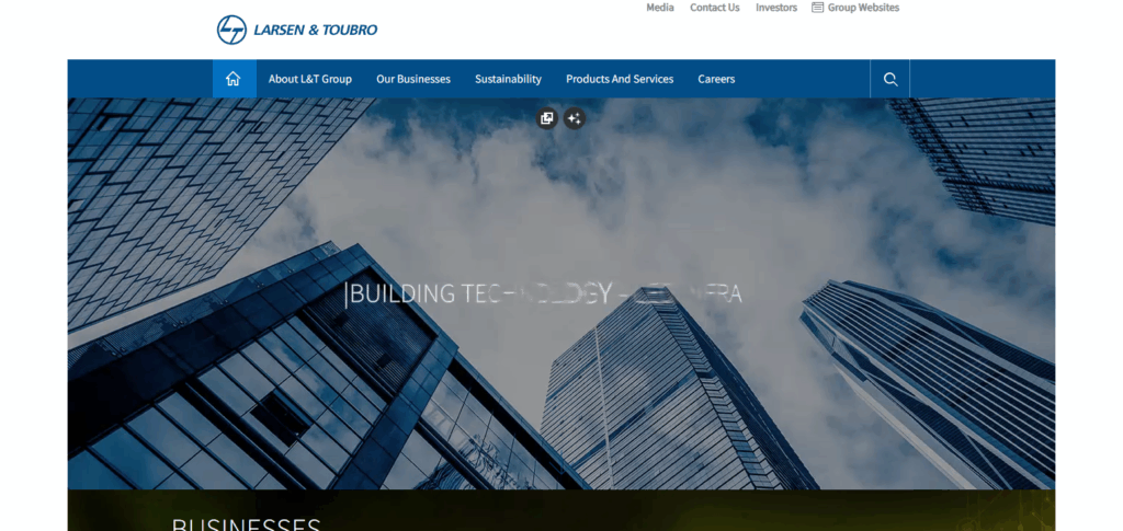 10 Top Companies with Highest Tax Paid Growth in India 10 Larsen & Toubro (L&T)