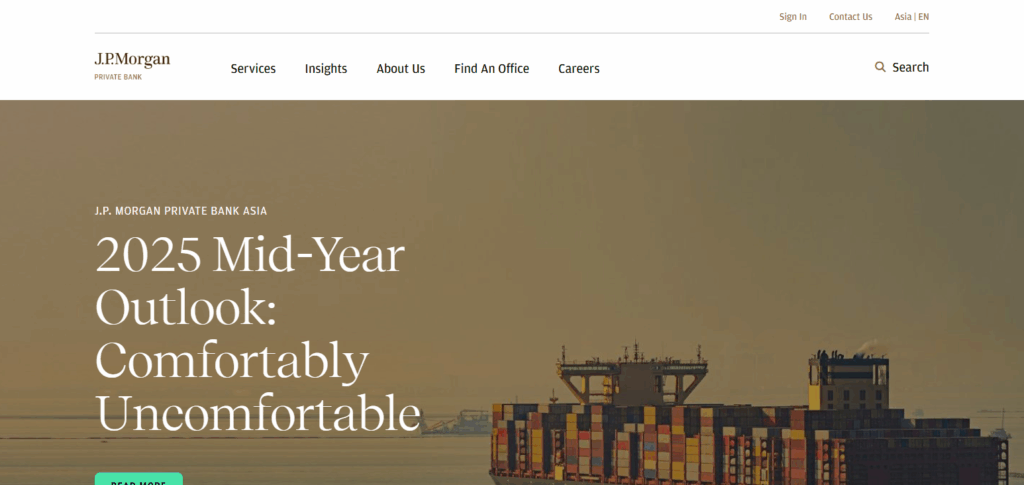 8 Best Bank For High Net Worth Individuals 2 J.P. Morgan Private Bank