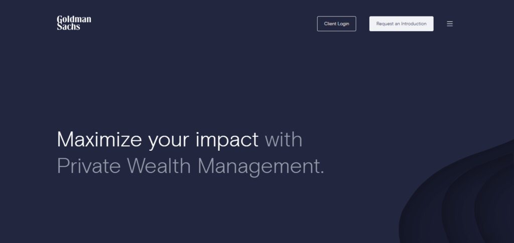 Goldman Sachs Private Wealth Management