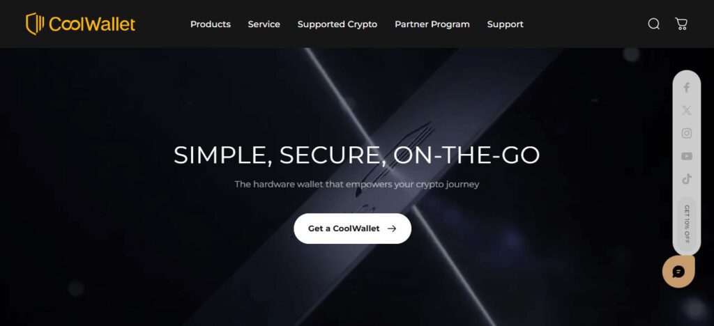 10 Best Hardware Wallets For BNB Chain in 2026 9 CoolWallet Pro