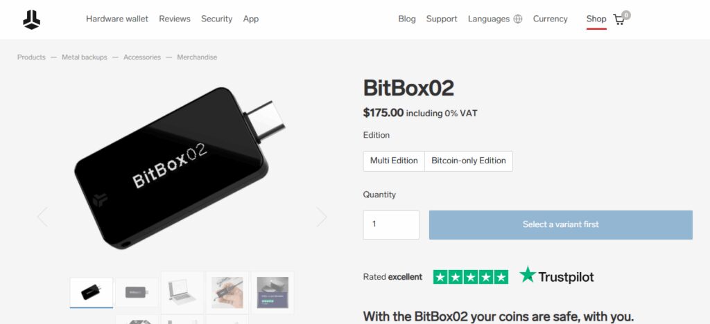 10 Best Hardware Wallets For BNB Chain in 2026 10 BitBox02 Multi Edition