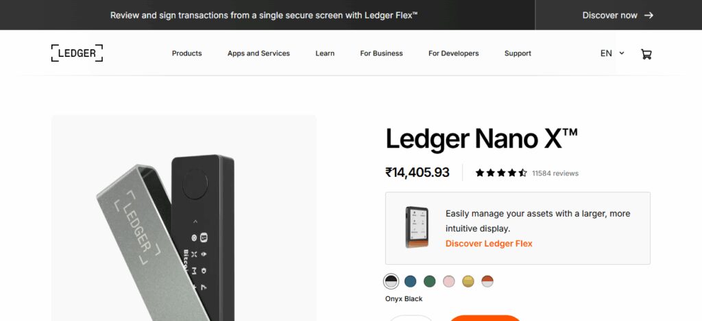 10 Best Hardware Wallets for Avalanche AVAX 2 Ledger Nano X
