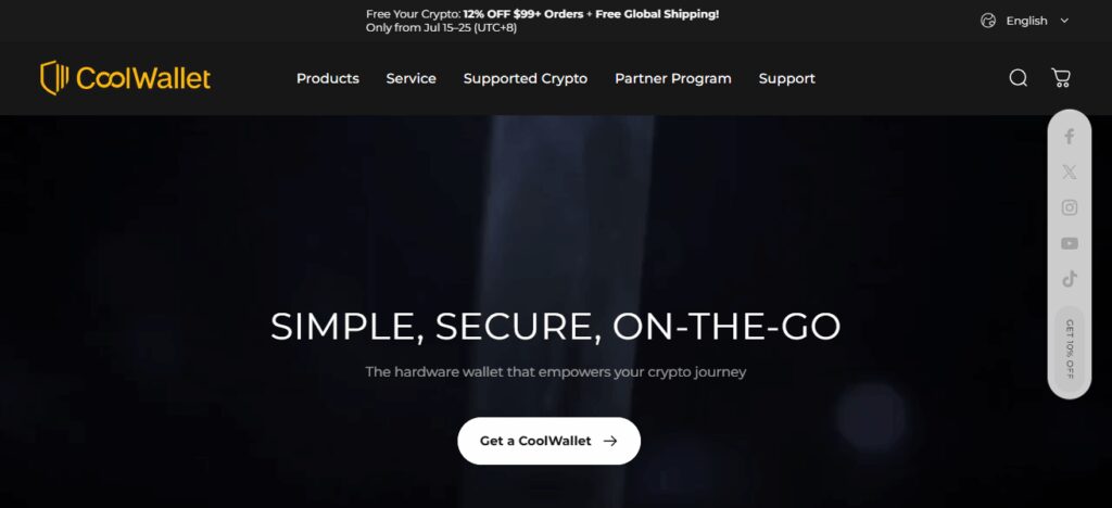 10 Best Hardware Wallets for Avalanche AVAX 10 CoolWallet Pro