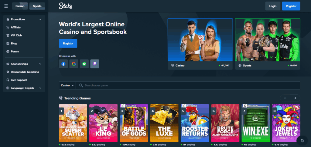 9 Best Altcoin Casinos with Fast Payouts & Minimal KYC in 2025 6 Stake