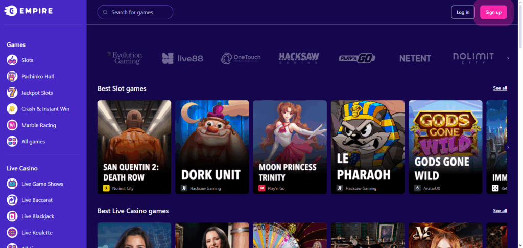 10 Top MetaMask Casinos for Easy Crypto Gaming with Minimal KYC 6 Empire.io