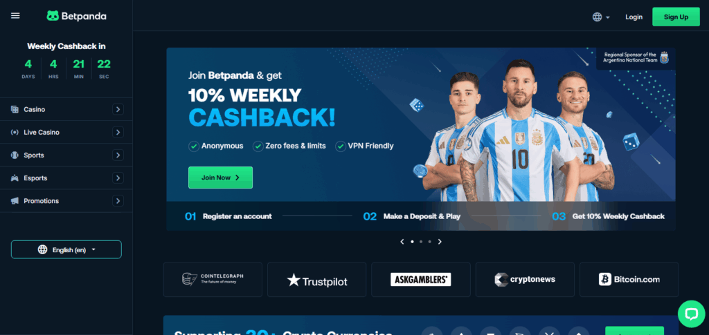 10 Top MetaMask Casinos for Easy Crypto Gaming with Minimal KYC 3 Betpanda