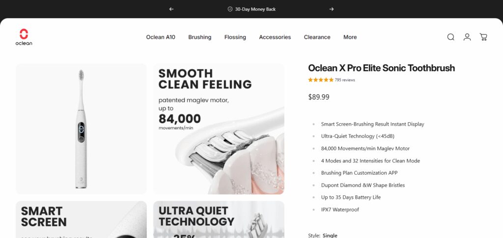 Oclean X Pro Elite