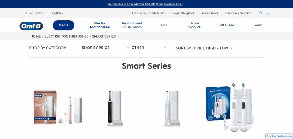 Oral-B Pro 1500