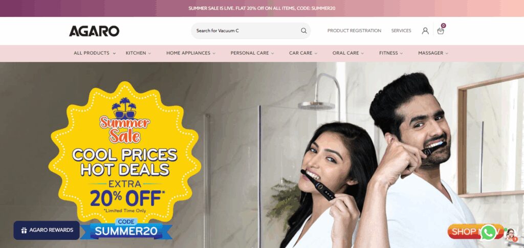 AGARO Cosmic Plus Sonic Toothbrush