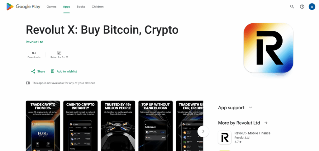 Revolut Crypto Module