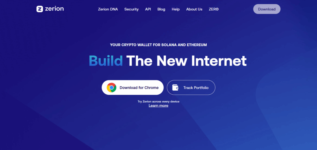 “Best Gasless Crypto Wallets to Use in 2025” 4 Zerion Wallet