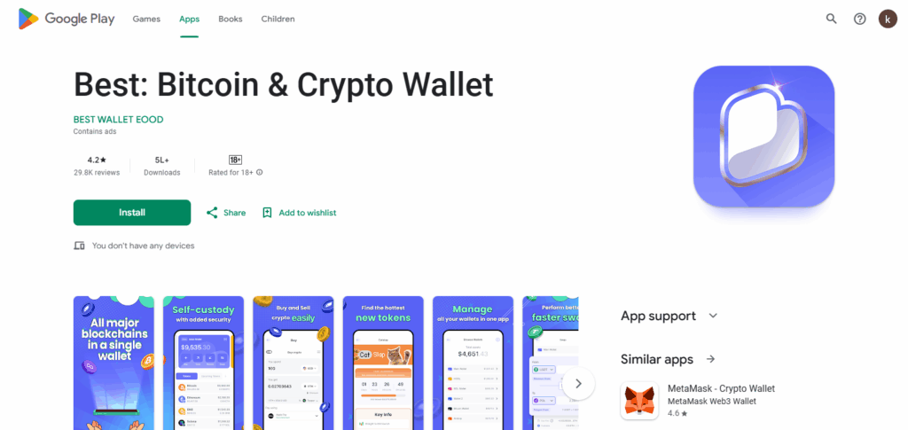 “Best Gasless Crypto Wallets to Use in 2025” 5 Best Wallet