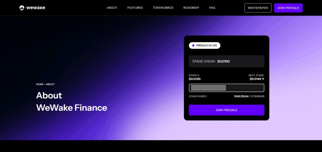 WeWake Wallet