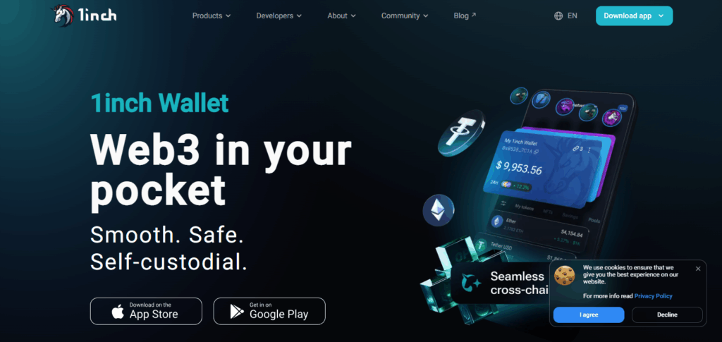 “Best Gasless Crypto Wallets to Use in 2025” 11 1inch Wallet